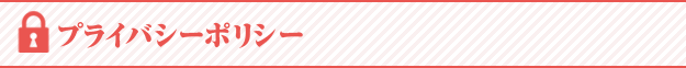 プライバシーポリシー